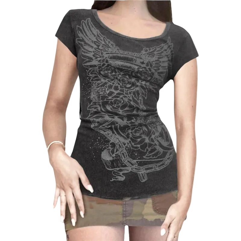 Vintage Grunge Top