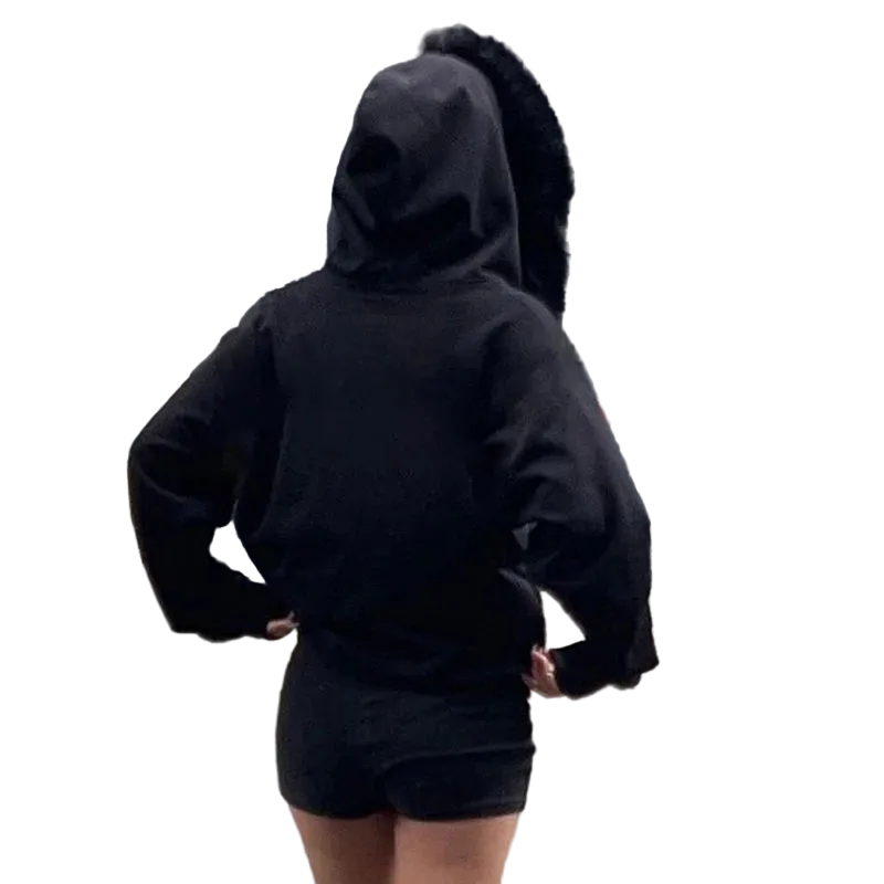 Fur Hoodie