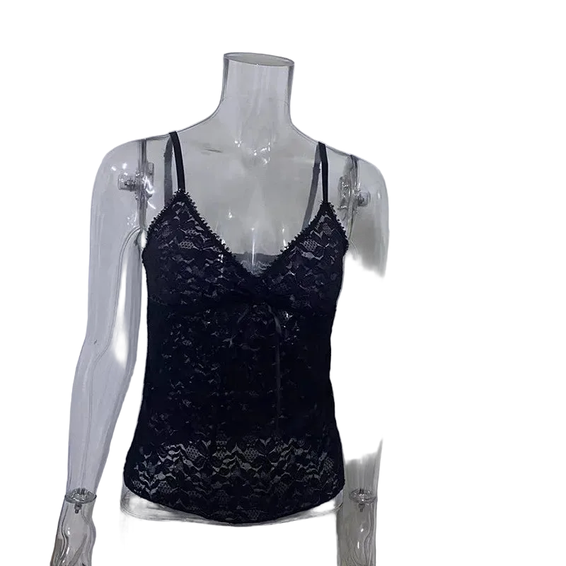 See Through Lace Top