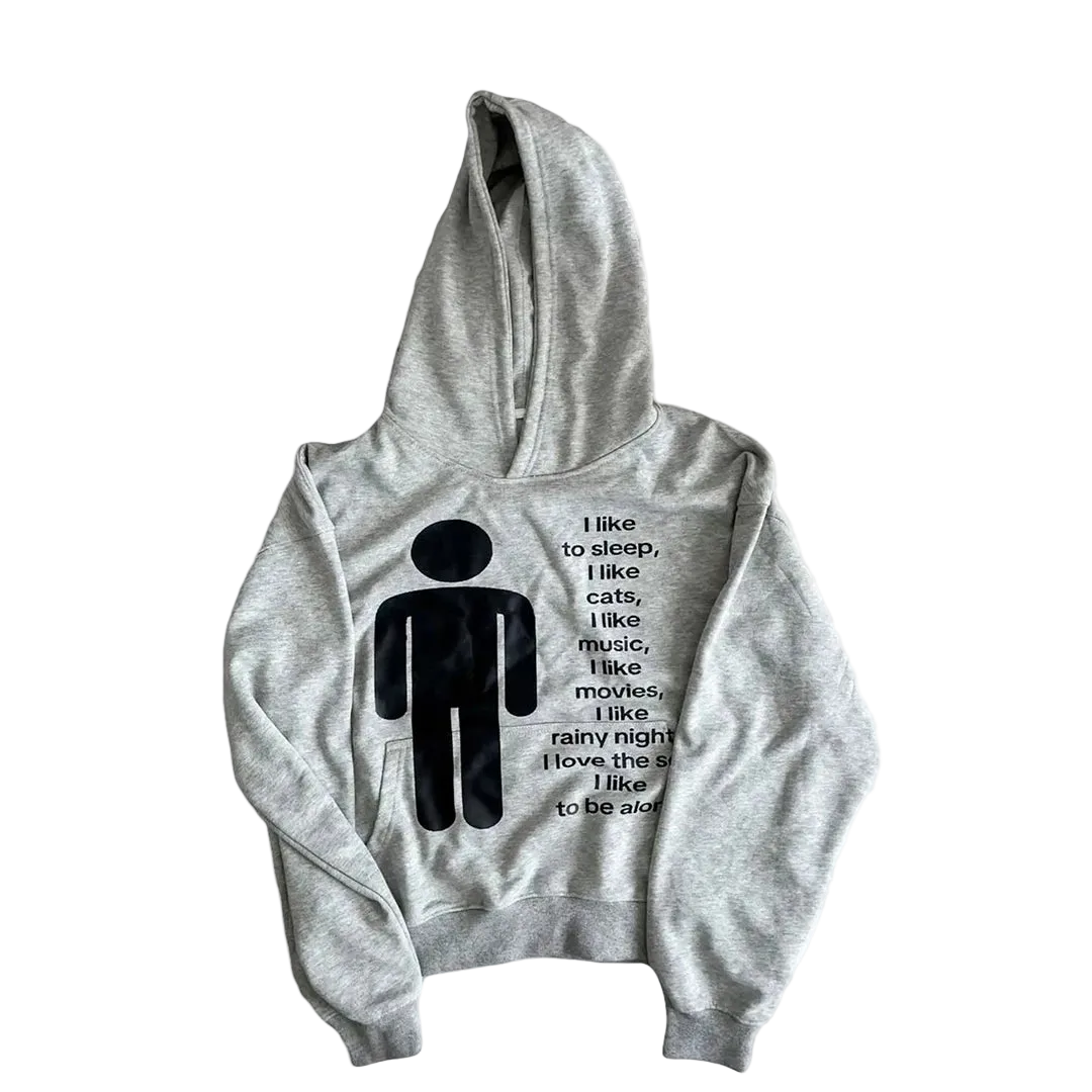 Letter Print Hoodie