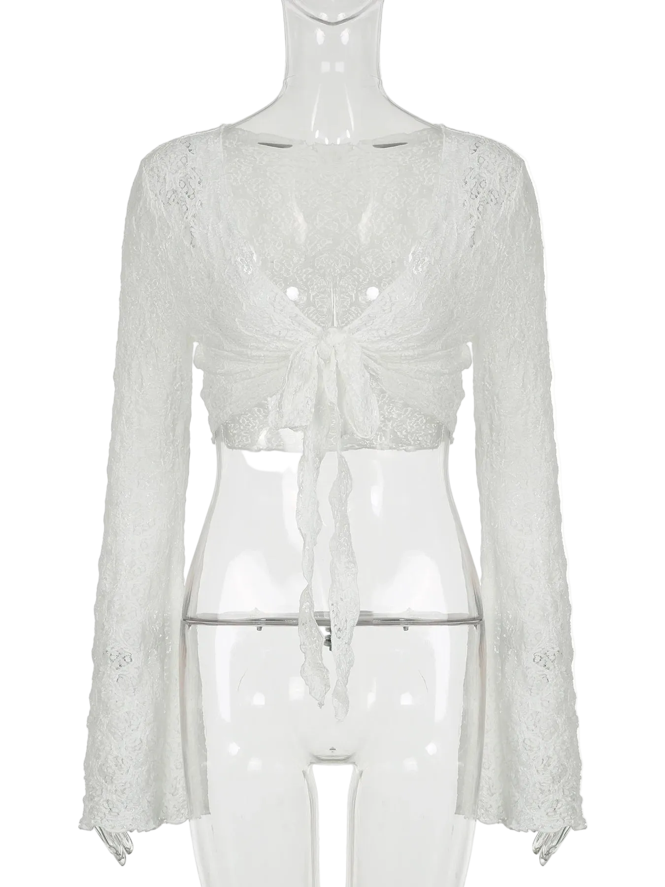 Y2K Flared Cardigan