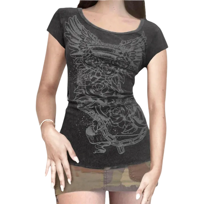 Vintage Grunge Top