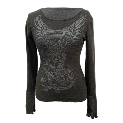 Vintage Grunge Top
