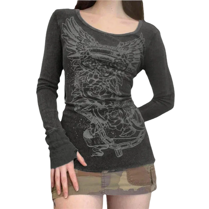 Vintage Grunge Top
