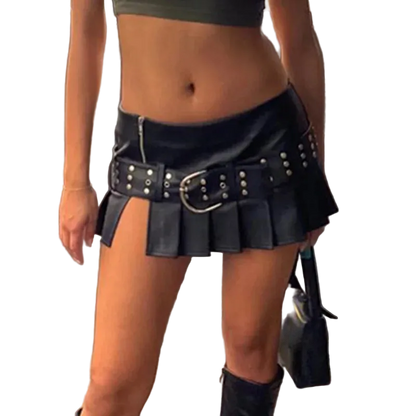 Leather Skirt