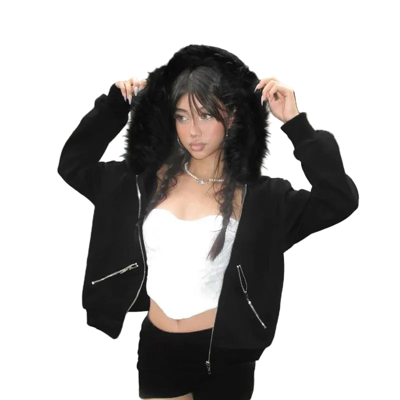 Fur Hoodie