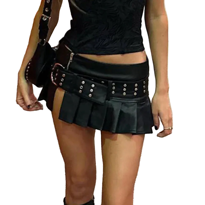 Leather Skirt