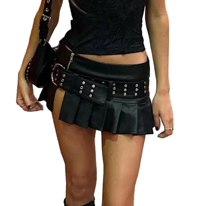 Leather Skirt