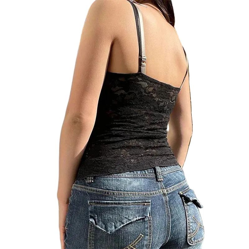 See Through Lace Top