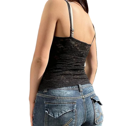 See Through Lace Top