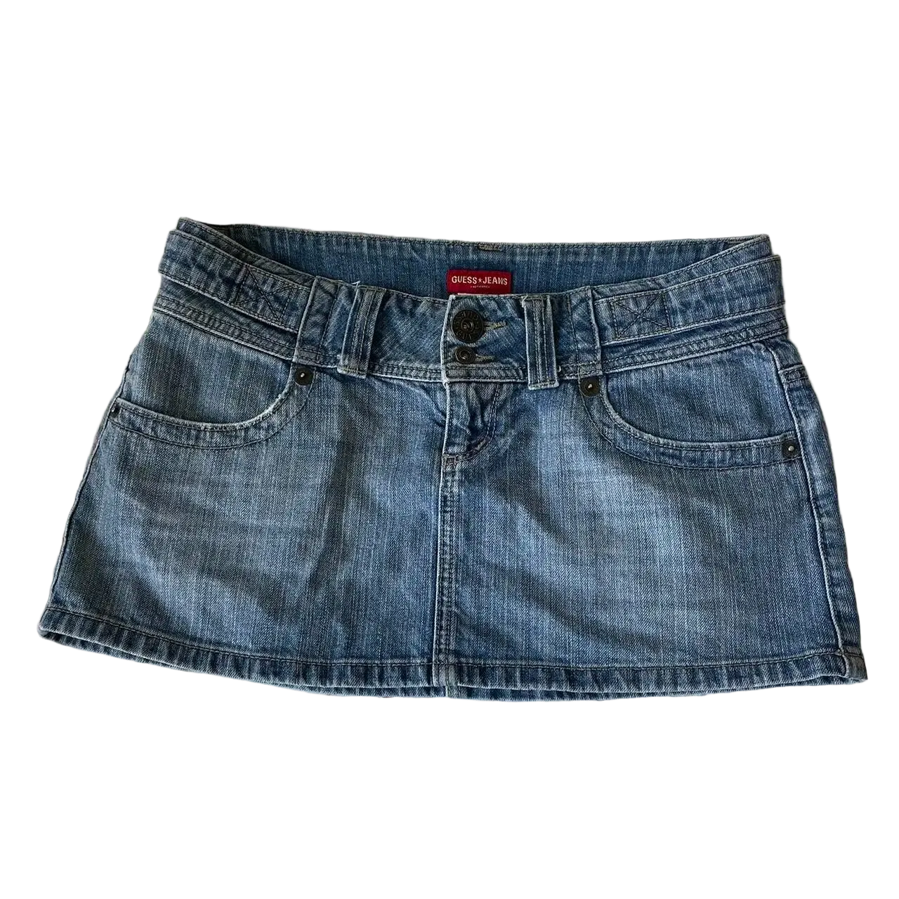 Blue Mini Skirt