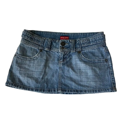 Blue Mini Skirt