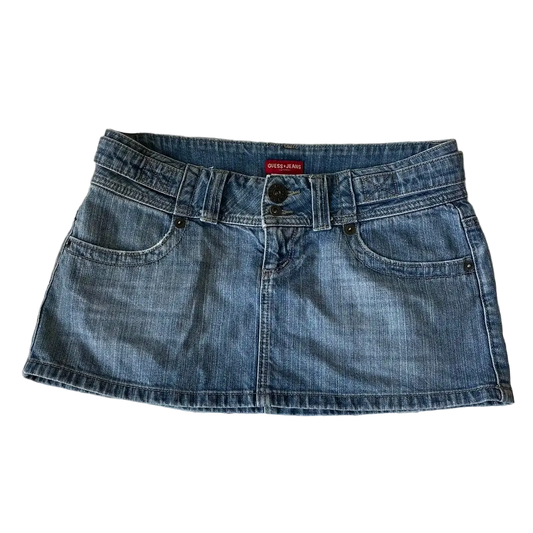 Blue Mini Skirt