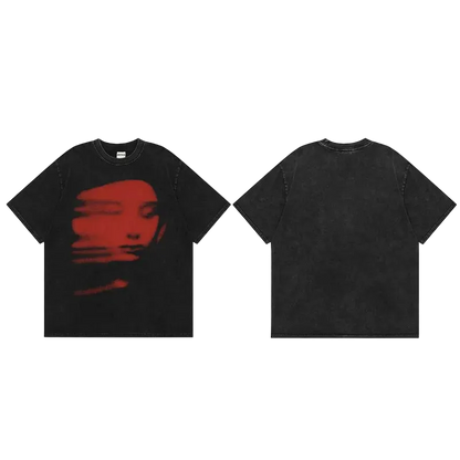 Black Streetwear T-shirt