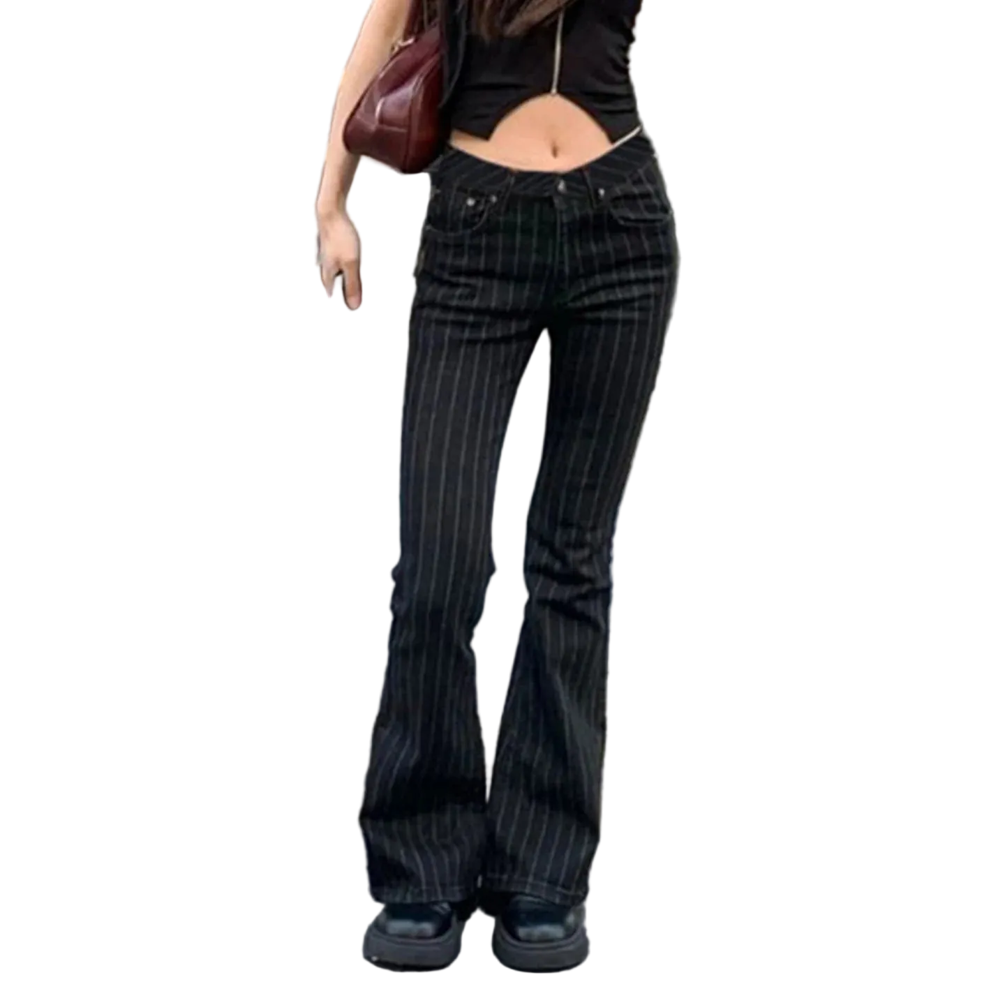 Striped Jeans