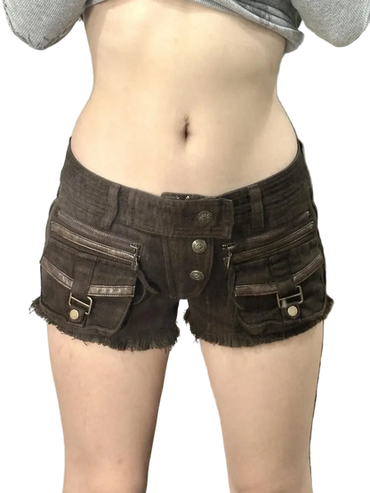 Multi-Pocket Shorts
