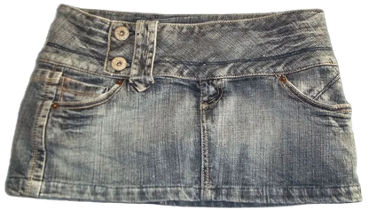 Y2K Denim Skirt