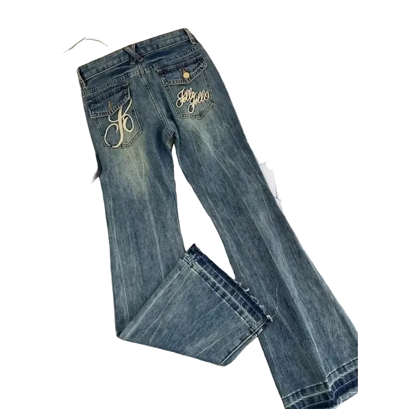 Retro Low-Waisted Jeans