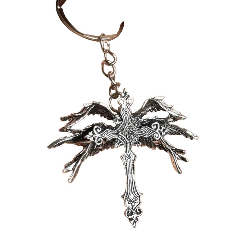 Wings Cross Necklace