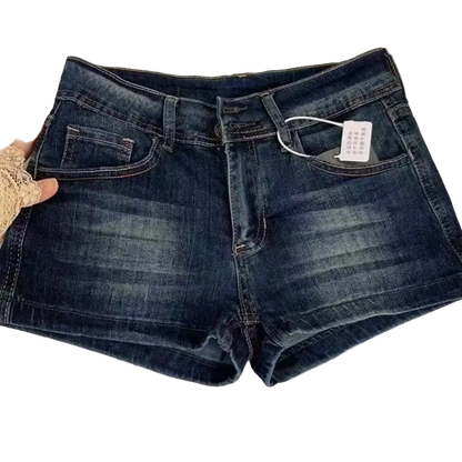 Retro Blue Shorts