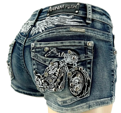 Motorcycle Wing Shorts