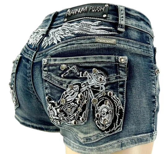 Motorcycle Wing Shorts