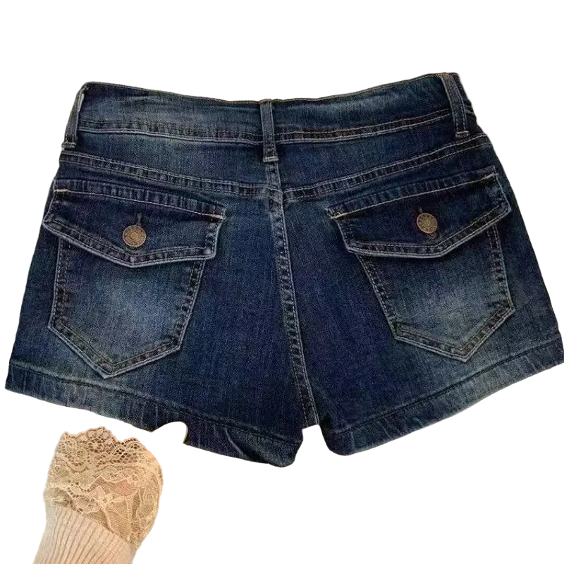 Retro Blue Shorts