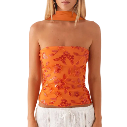 Sequin Tube Top