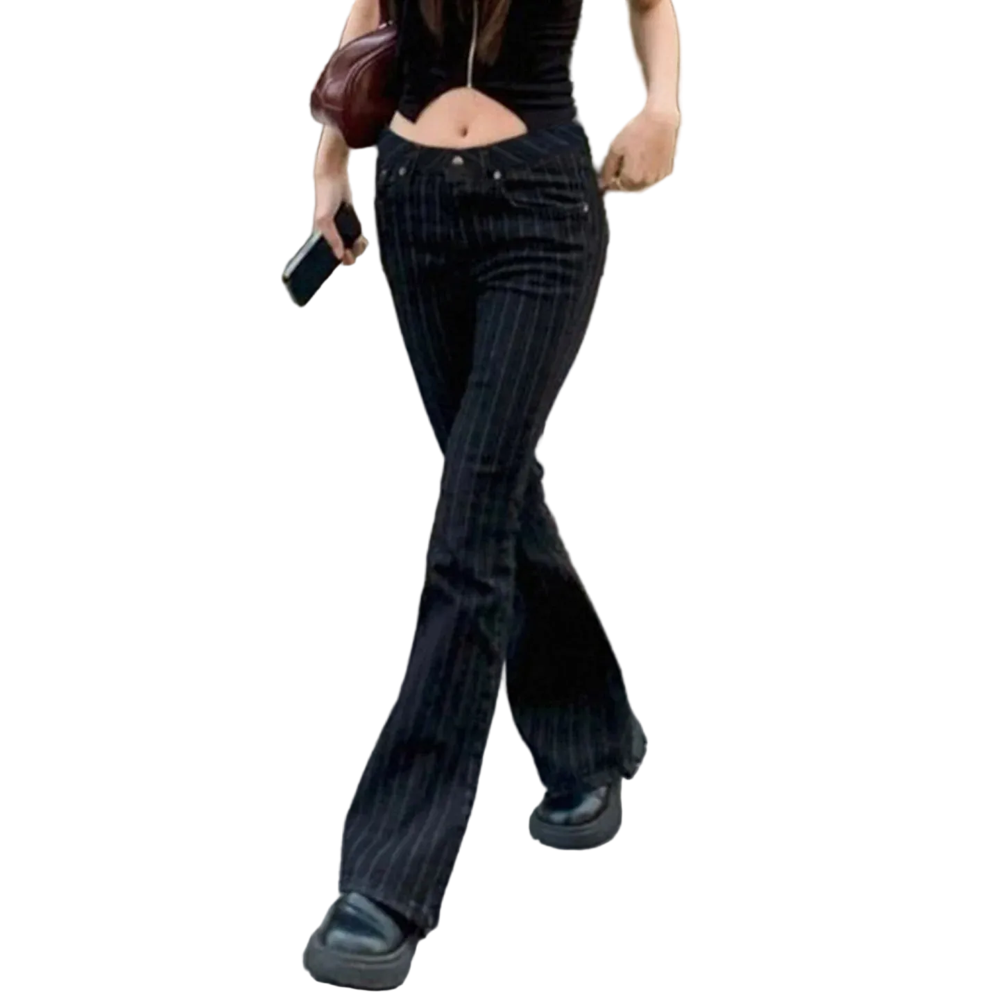 Striped Jeans