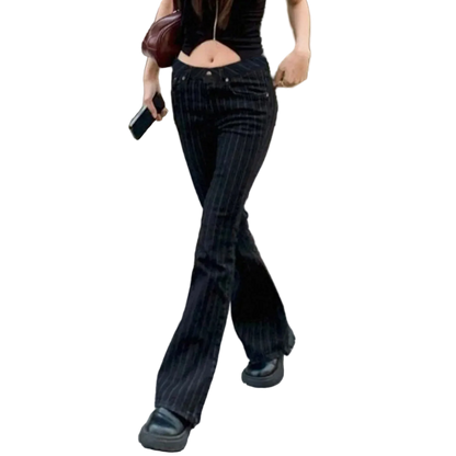 Striped Jeans
