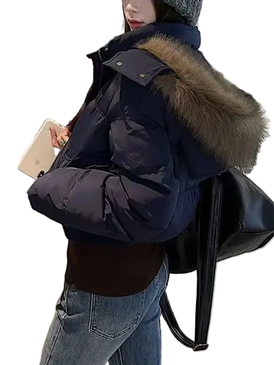 Fur Collar Coat