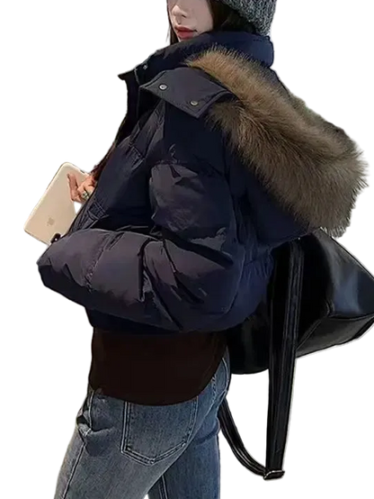 Fur Collar Coat