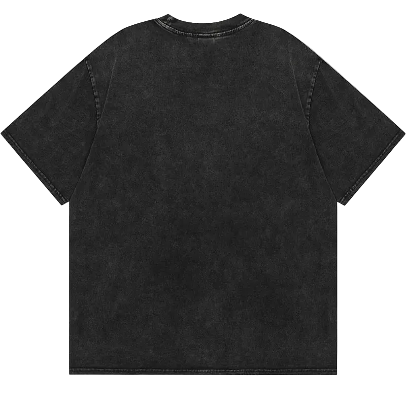 Black Streetwear T-shirt