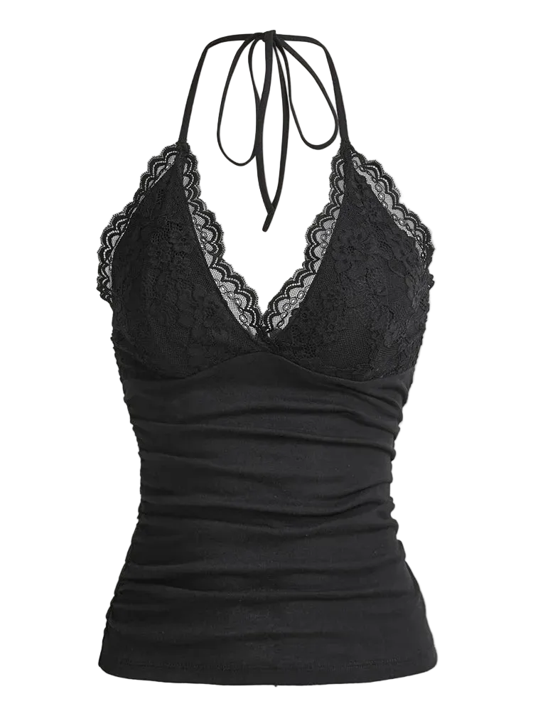Black Lace Top