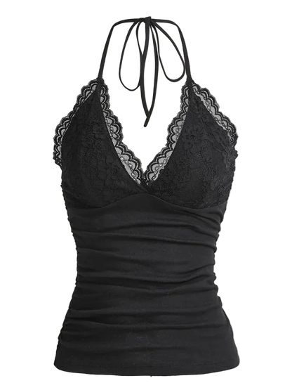 Black Lace Top