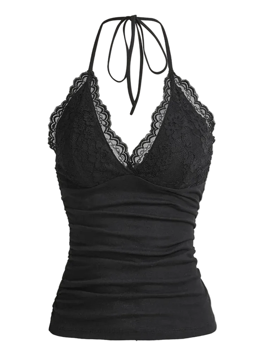 Black Lace Top