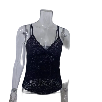 See Through Lace Top