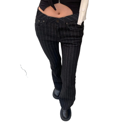 Striped Jeans