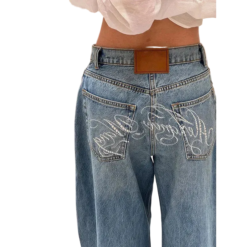 Rhinestone Jeans