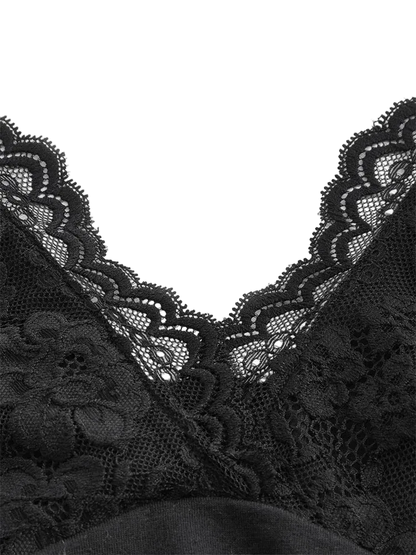Black Lace Top
