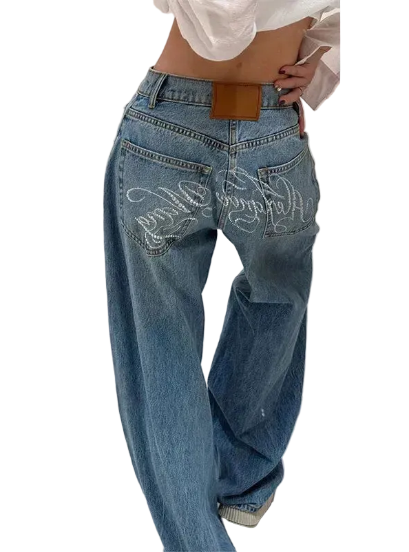 Rhinestone Jeans