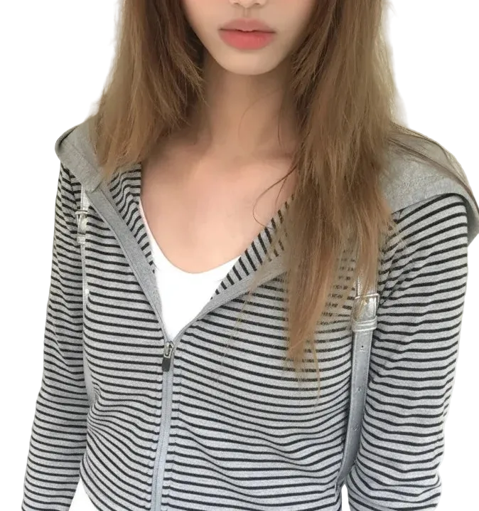 Striped Hoodie