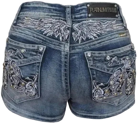 Motorcycle Wing Shorts