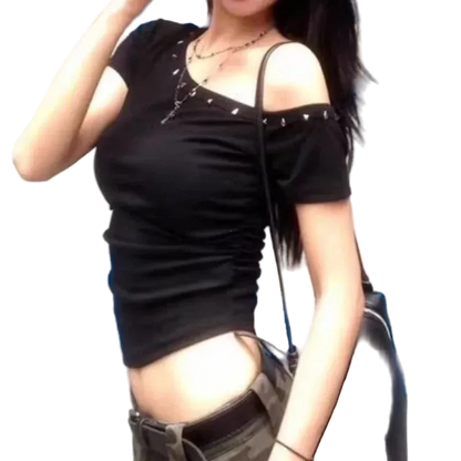 One Shoulder Shirt