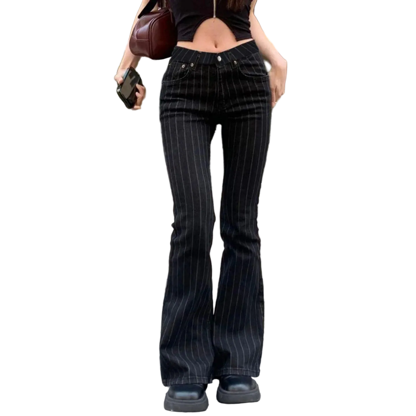 Striped Jeans