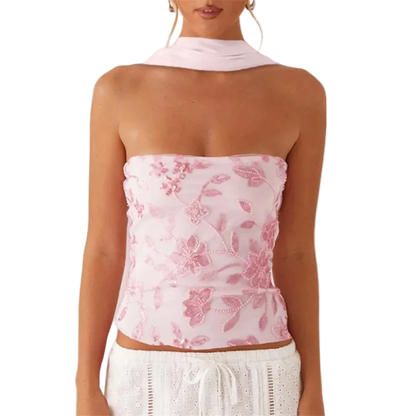 Sequin Tube Top