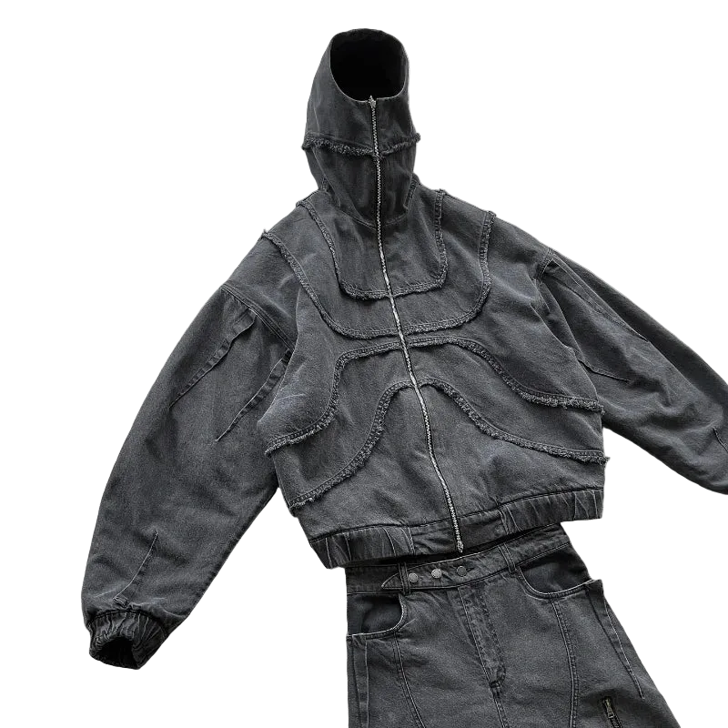 Denim Hoodie