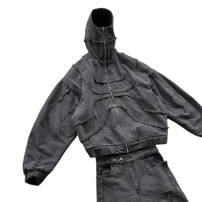 Denim Hoodie