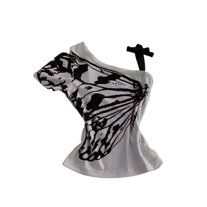 T-shirt Y2k Short Sleeve