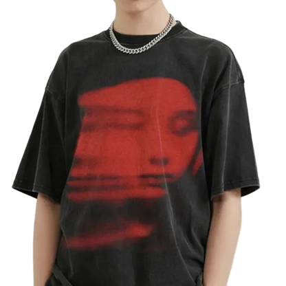 Black Streetwear T-shirt